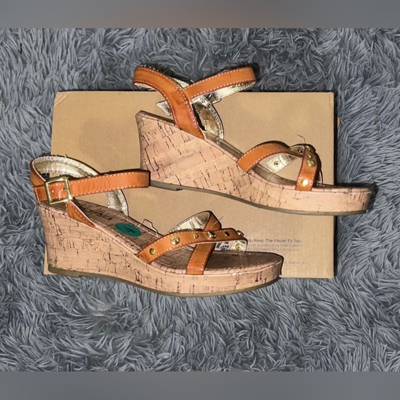 Michael Kors Summer Sandal wedges - Size 4 - Picture 5 of 6